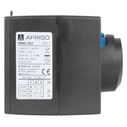 AFRISO ARM ProClick Siłownik elektryczny 2 i 3 punktowy 24V 120s.1434210